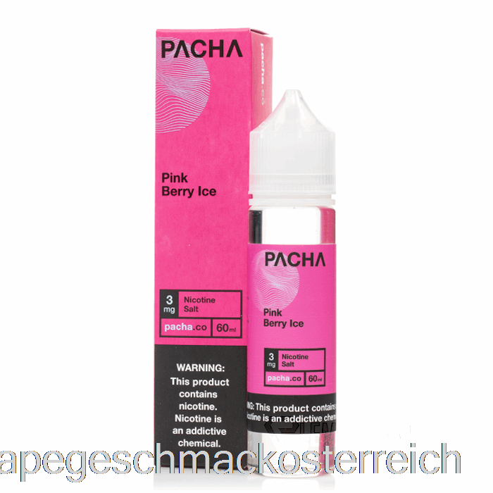 Pink Berry Ice - Pacha - 60ml 0mg Vape-Geschmack